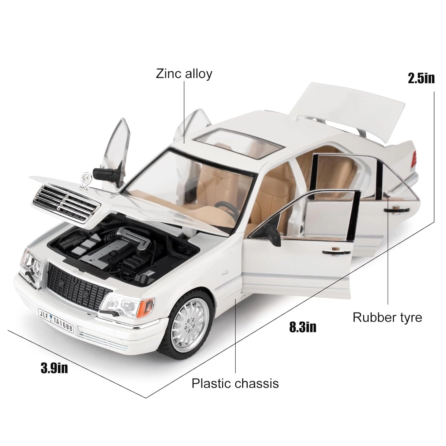 W140 320SEL - 1:24