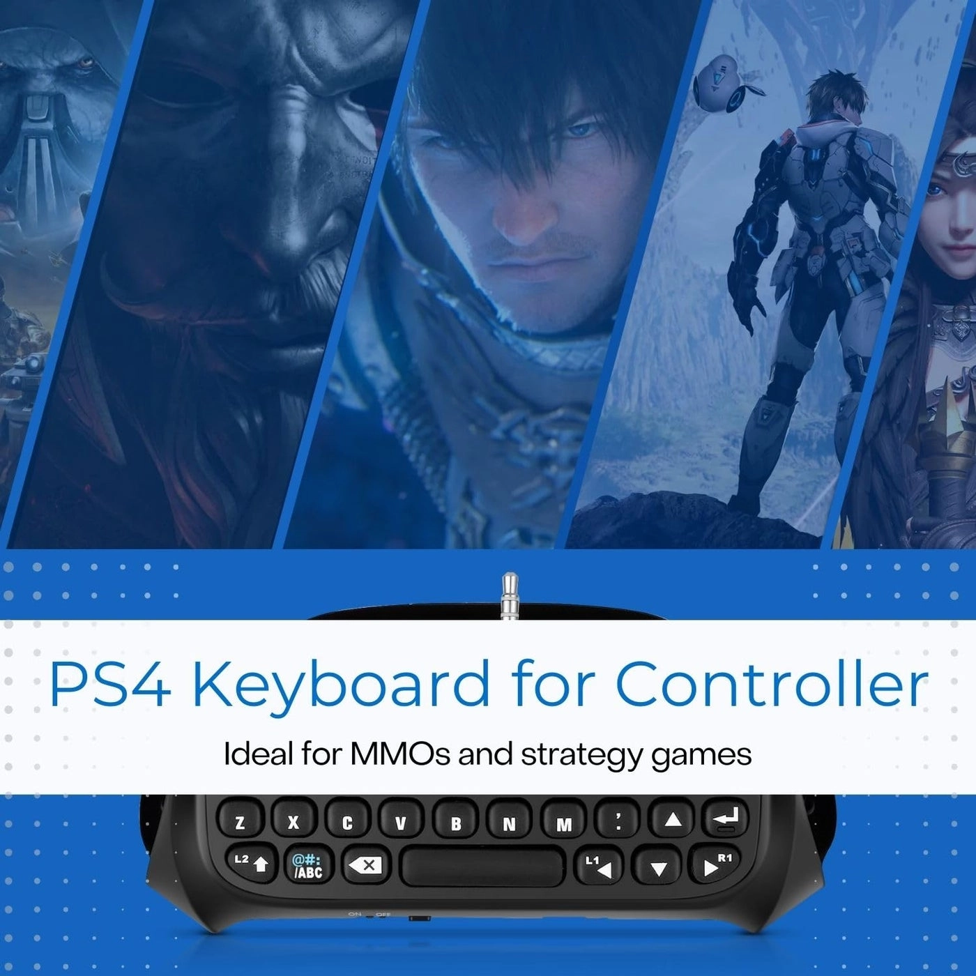 PS4 Chatpad - PS4, Ps4 Slim, and PS4 Pro