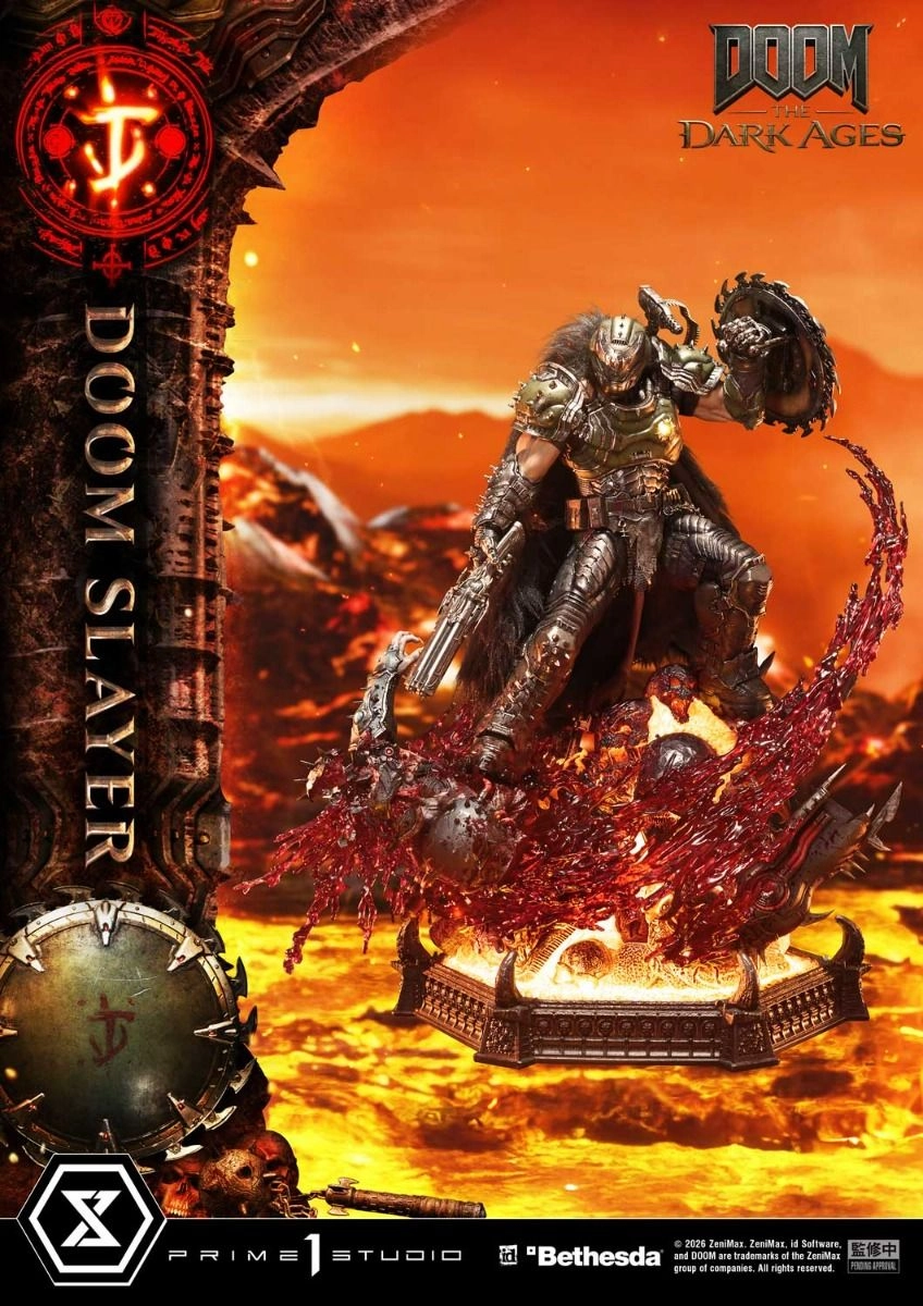 Prime 1 Studio Ultimate Premium Masterline Doom: The Dark Ages Doom Slayer Statue