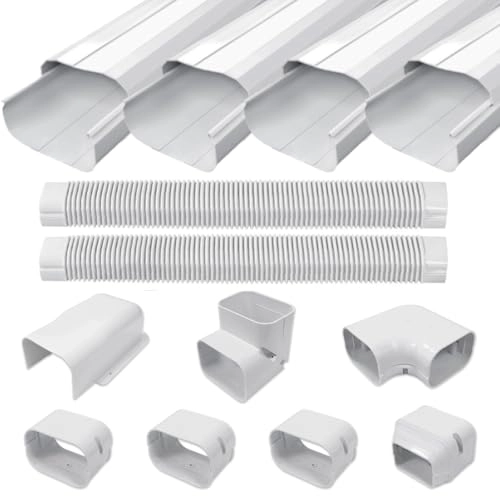 Line Set Cover - Universal for most split AC & central AC from 7000 BTU to 36000 BTU