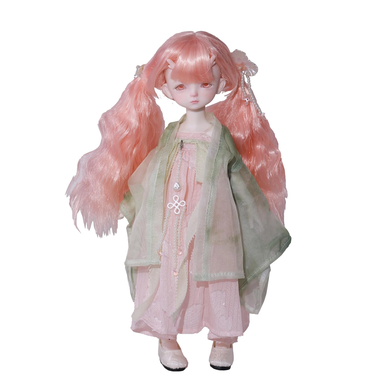 Oueneifs 1/6 Yuling A - Resin Pink Eyeball Chinese Hanfu style