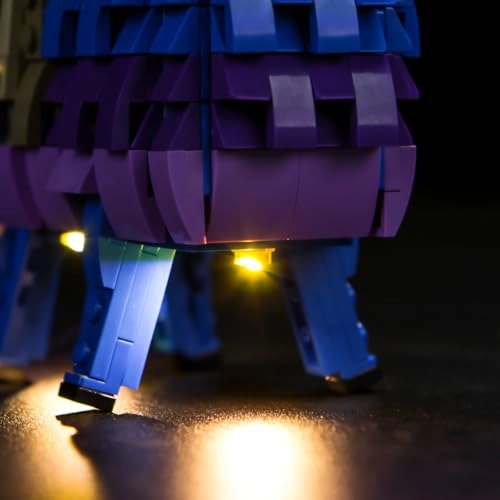 LED Lighting Kit for Supply Llama 77071 - Compatible with 77071 multicolored