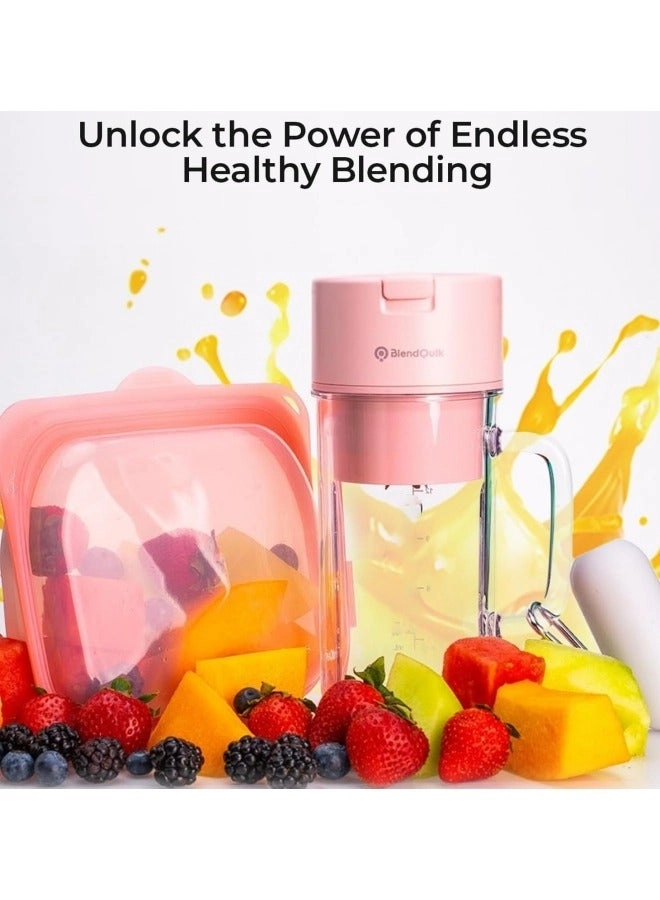 Personal Blender - Rechargeable Portable, 10-Blade