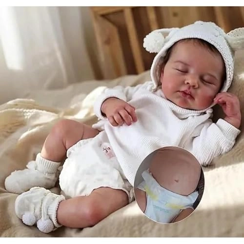 Reborn Baby Doll - 20 in Silicone Vinyl Ages 7+