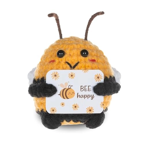 Bee Positive Bee 8 cm Wool