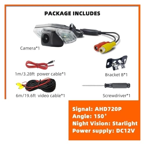 Backup Camera - Night Vision 756 (H) x 504 (V)