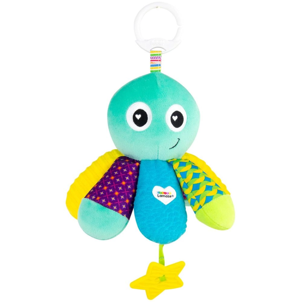Salty Sam Octopus Clip On Toy - Suitable for 0 to 2 Years