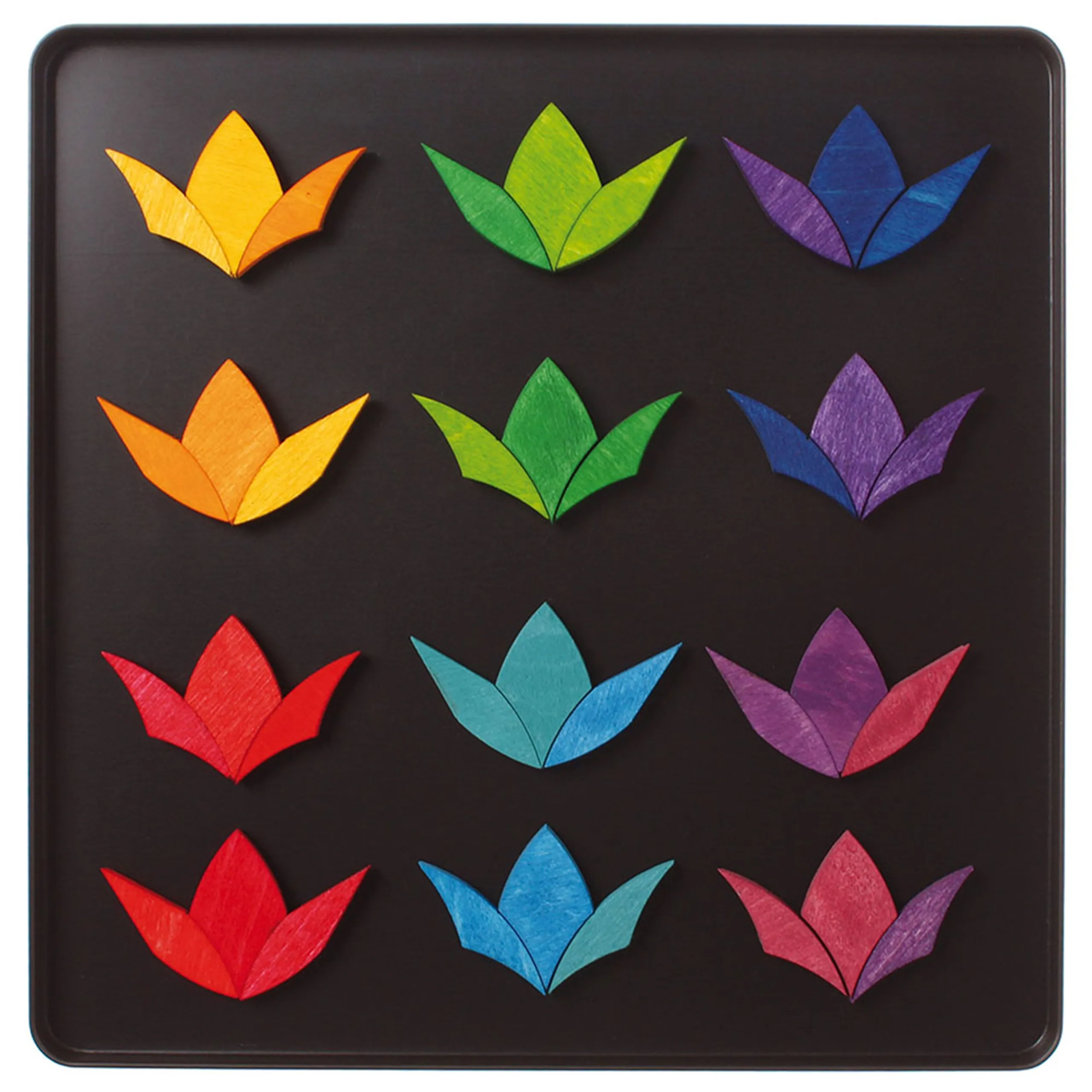 Color Spiral Wooden Puzzle (TBOX-91020) - 72 pcs