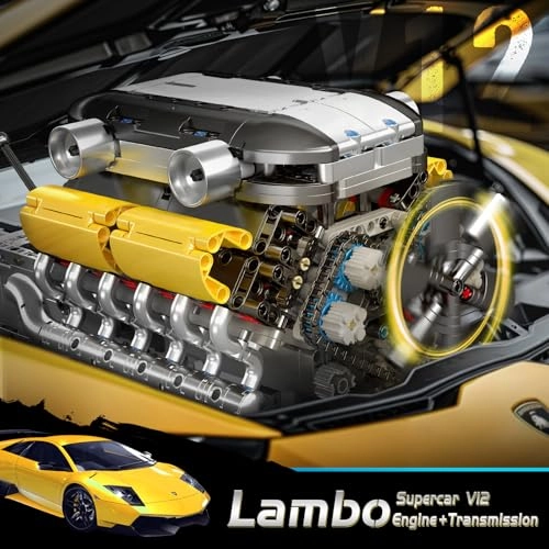 V12 4-Speed Transmission Engine (10202)