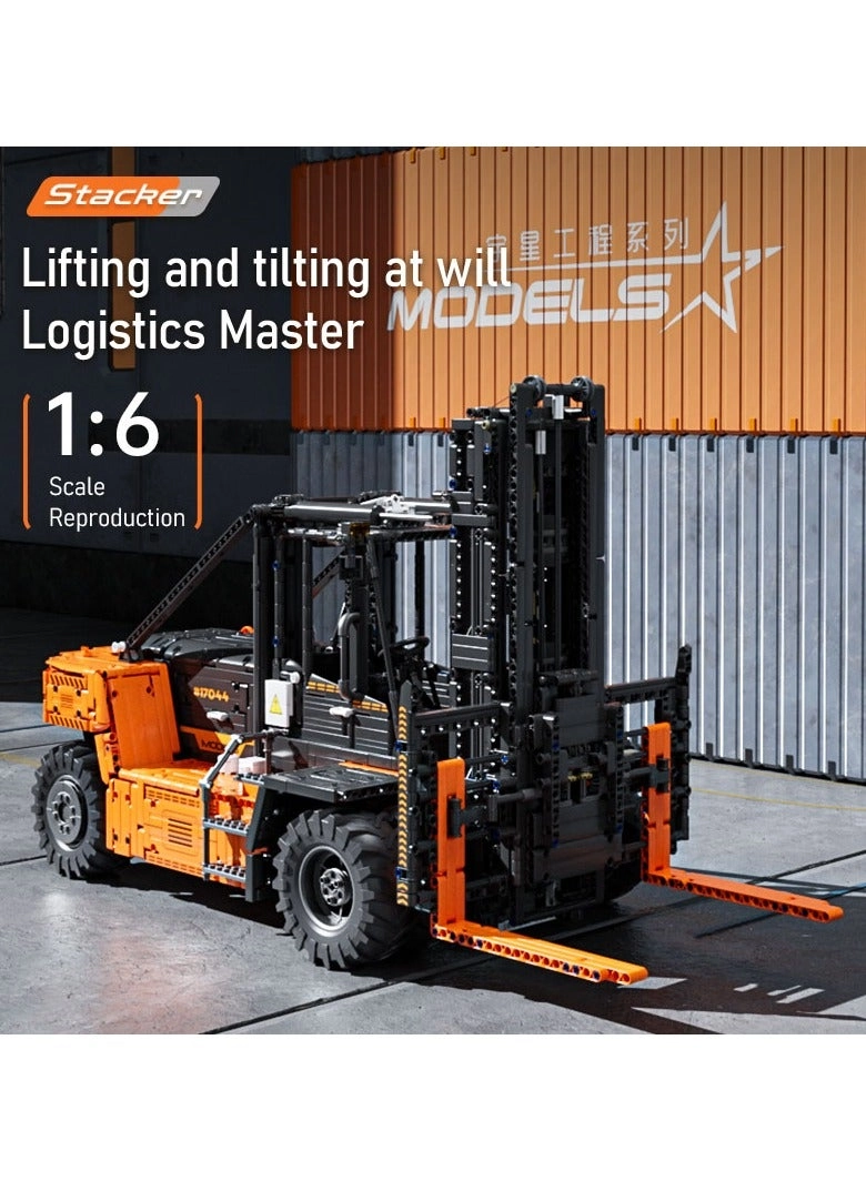 Heavy Duty Forklift Building Block Kit Truck (17044) - Construction