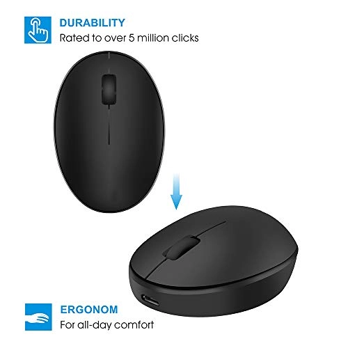 Mini Rechargeable Wireless Mouse - USB