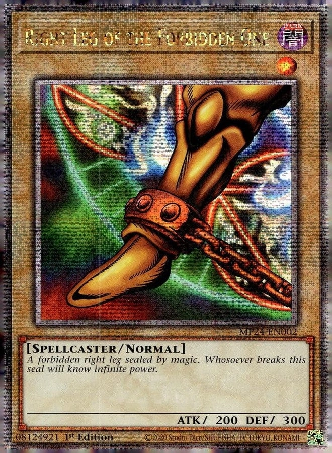 Yu-Gi-Oh! Right Leg of The Forbidden One MP24-EN002