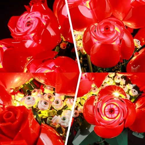 LED Lighting Kit for Lego Icons The Bouquet of Roses - Compatible with Lego 10328