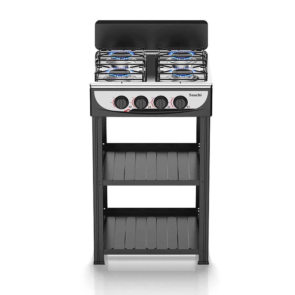 SaachiElectronics FlameMaster NL-GAS-5256-BK GAS Cooker