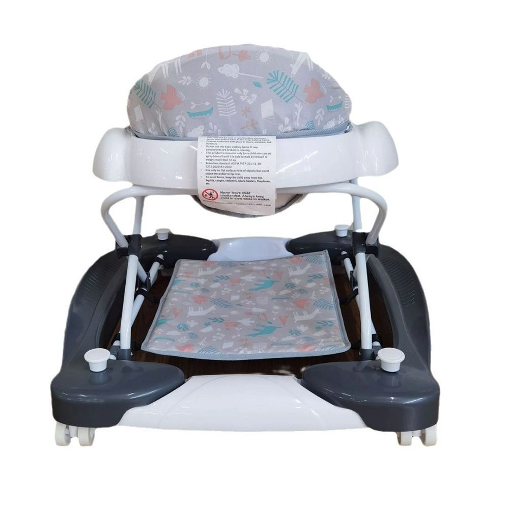 2-In-1 Baby Walker And Jumper - Gray 6 months