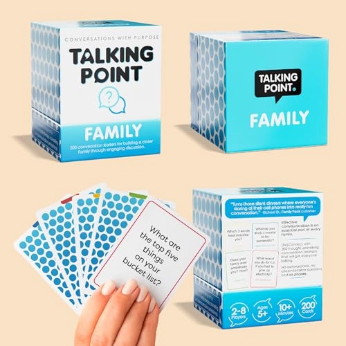 Family Conversation Cards - English 5 years and up