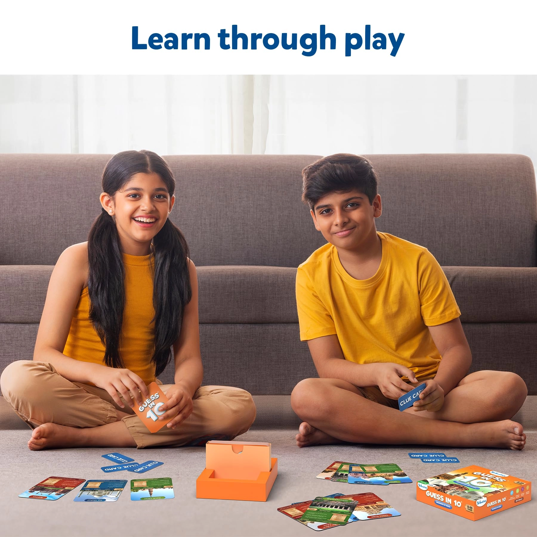 Guess in 10 Wonders of India - Card Game