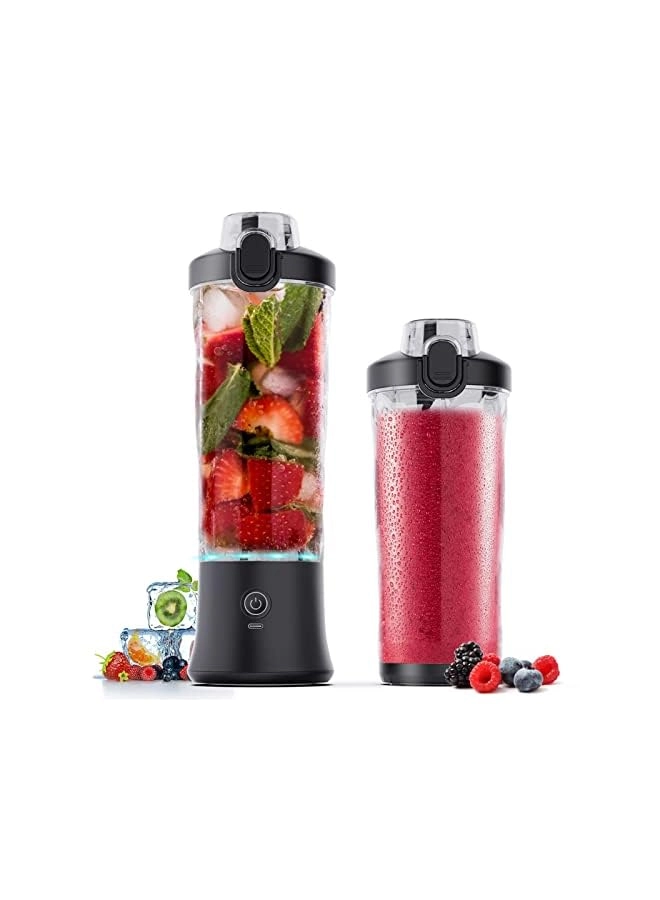 Portable Personal Blender - 6-Blade USB Rechargeable Portable