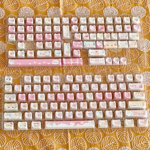 Mao Height Cat Shape Theme keycaps - NO