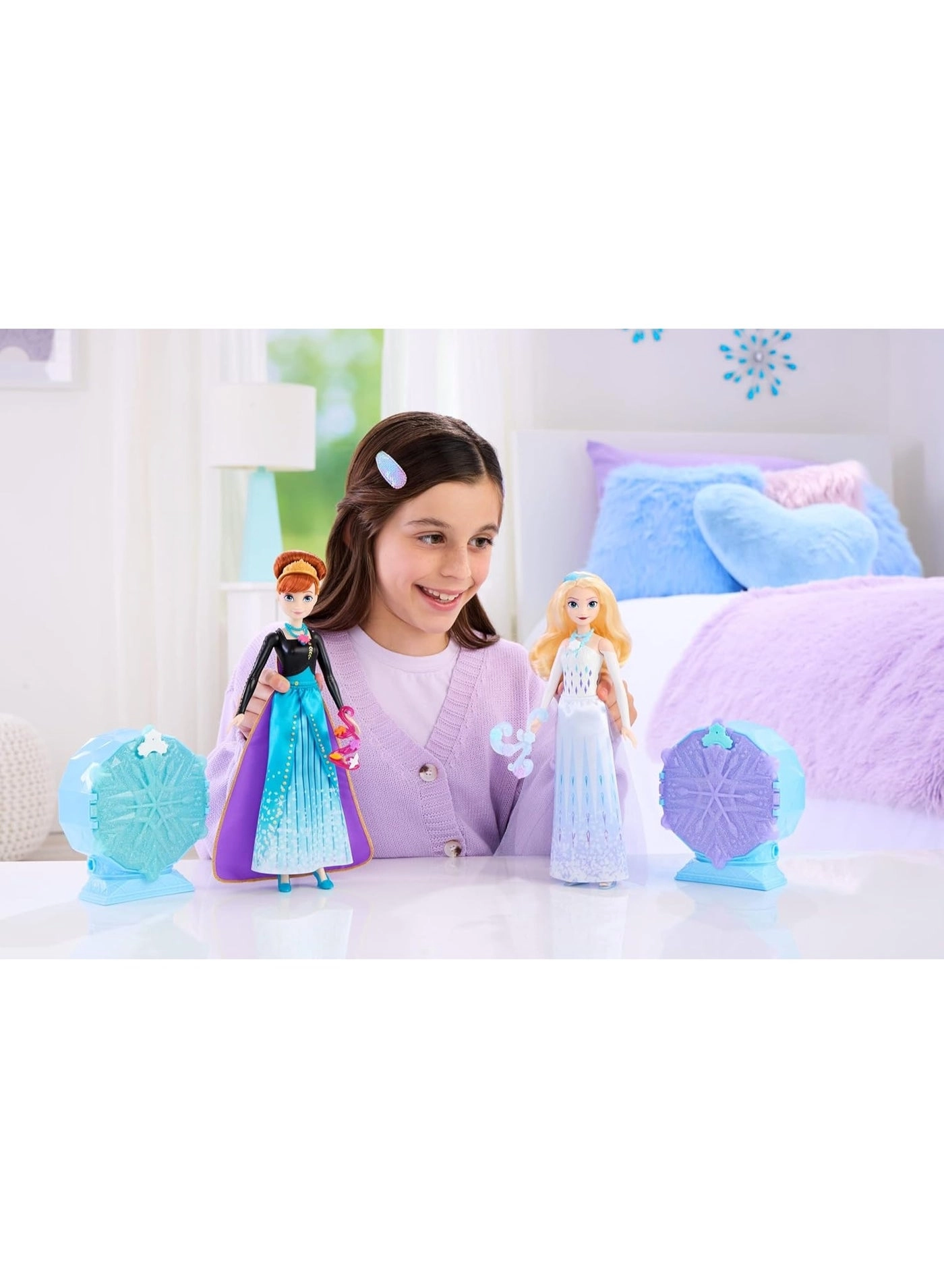 Elsa Fashion Doll - 8 Surprises Snowflake Gem Box