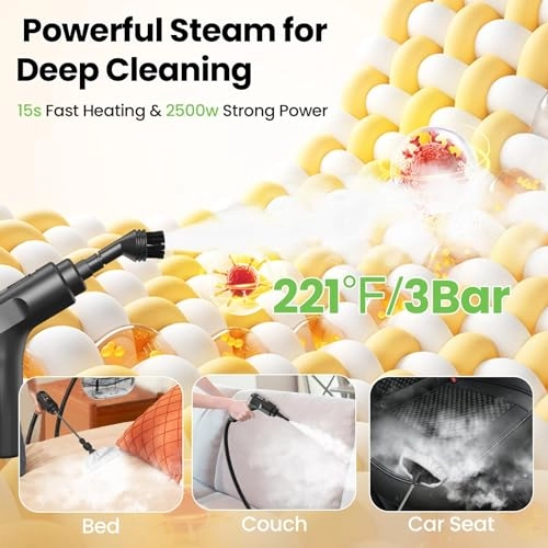 steam cleaner - 3BAR 1600 Milliliters