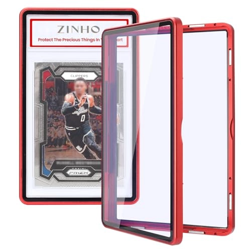 Graded Card Case - Magnetic Aluminum Alloy Fits 35PT PSA/CGC/CSG Cards UV Protection