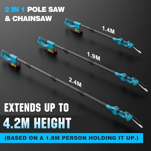 2 in 1 Mini Chainsaw - 2600W