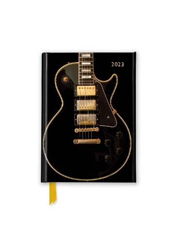 Flame Tree Publishing Guitar Pocket Diary - 2023 128 pages