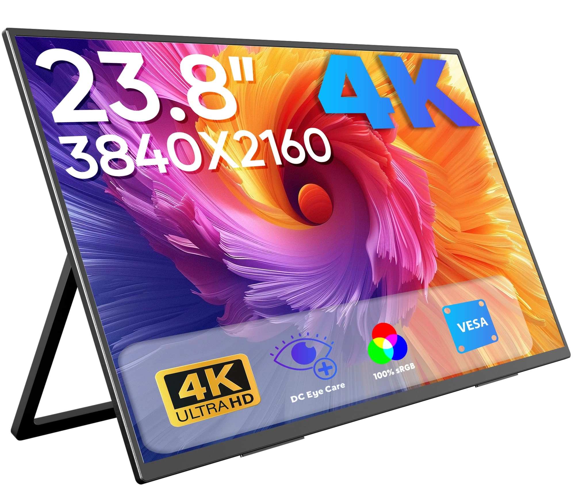 MAGICRAVEN Portable Monitor - Y238UH3D 23.8 Inches 3840x2160