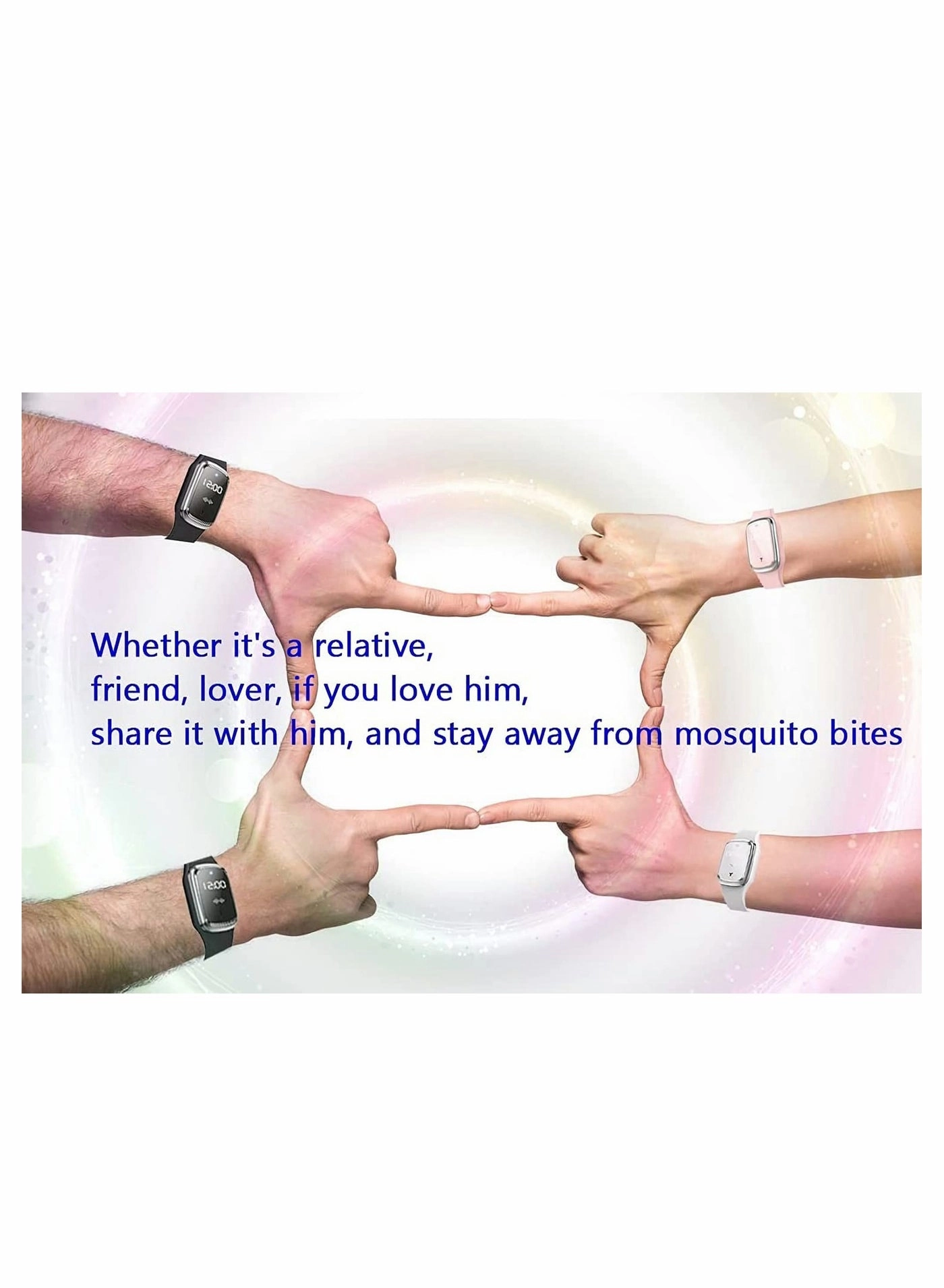 Ultrasonic Mosquito Repellent Watch