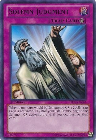 Yu-Gi-Oh! Solemn Judgment BP01-EN047 - Battle Pack: Epic Dawn 1st Edition