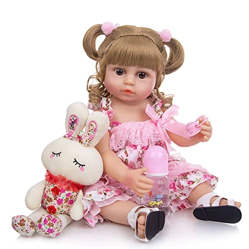 Reborn Baby Doll - 22 Inch Full Vinyl Baby Girl