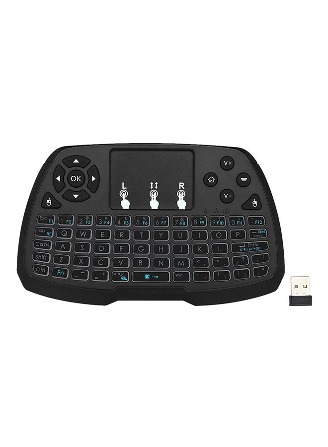 Wireless Keyboard - 3-in-1 Air Mouse Touchpad Remote Control