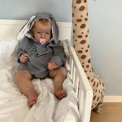 Liam Reborn Baby Doll - 20 inch Vinyl Boy Blonde Hair Ages 3+