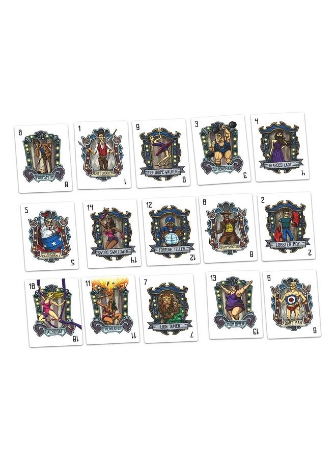 Sideshow Swap: A Game of Deduction - Card Game