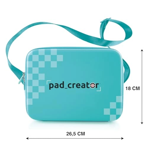 Case with 3 Paper Rolls and Sticker Sheet for Pad Creator Instant Print Tablet
