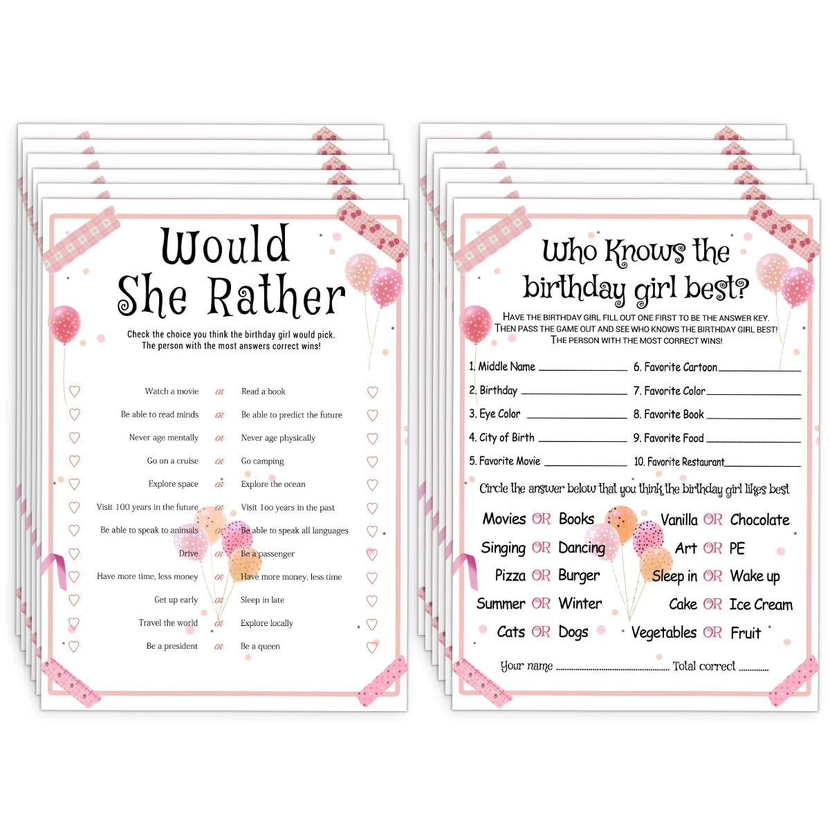 ALodr Who Knows the Birthday Girl Best - 20