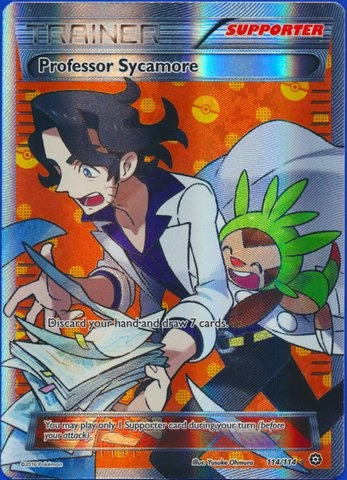 Pokemon USA, Inc. Professor Sycamore 114/114 - XY Steam Siege