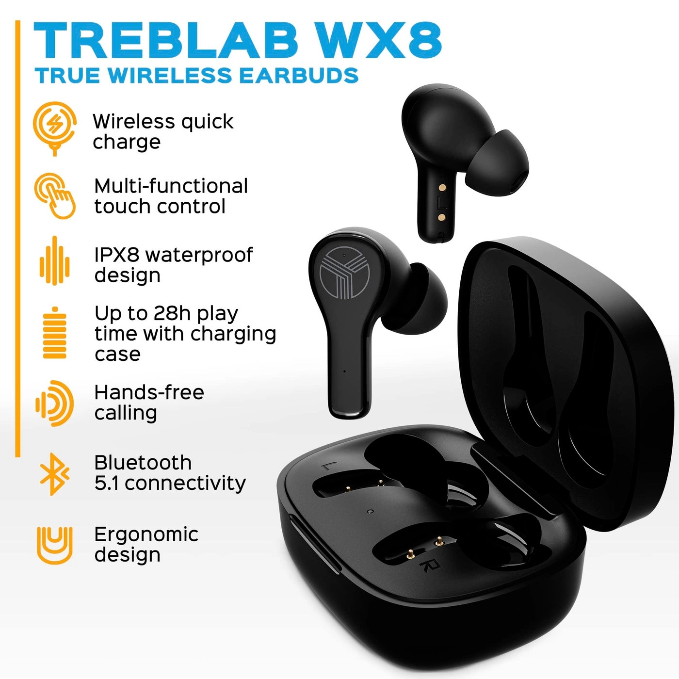 WX8 - Wireless Earbud