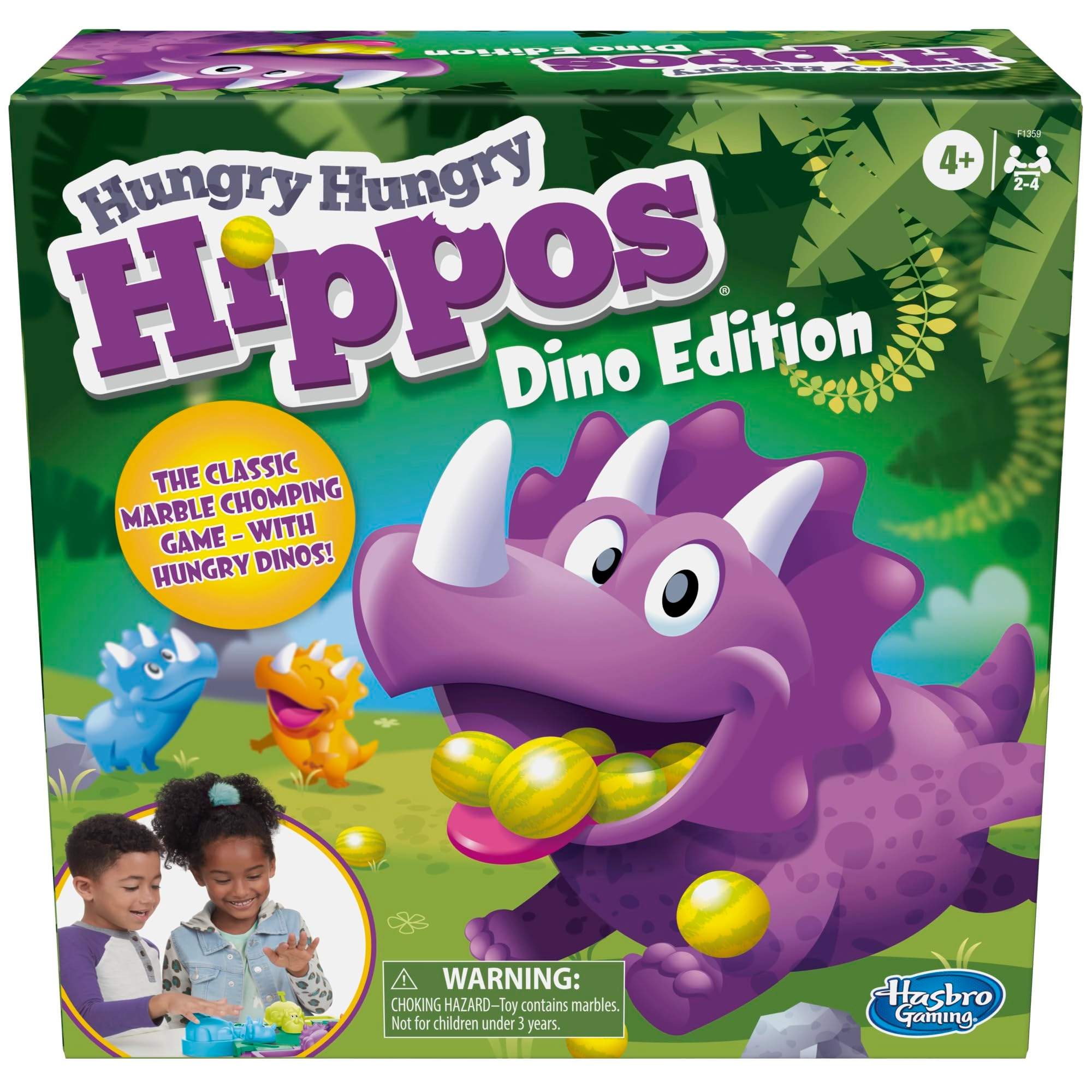 Hasbro Hungry Hungry Hippos Dino Edition
