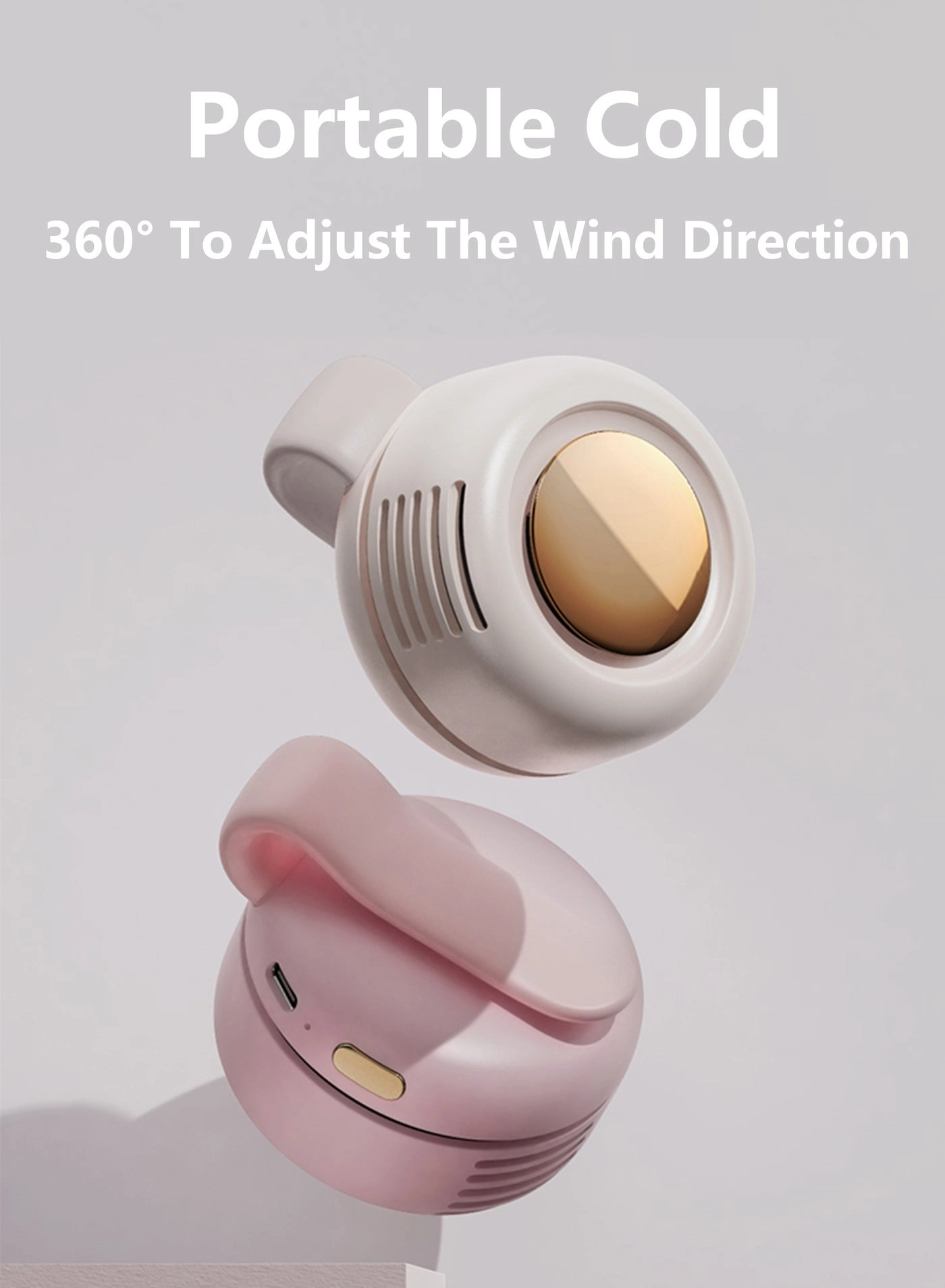 Personal Handheld Fan - Instant Cooling Rechargeable 3 Speed