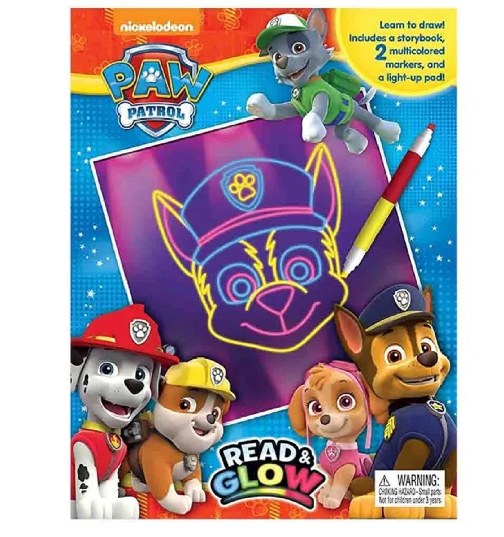 Phidal Paw Patrol Read & Glow - 3 +
