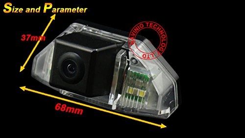 HD Color CCD Waterproof Vehicle Car Rear View Backup Camera - 628 x 586 Pixels