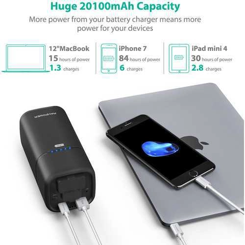 RP-PB054-BK - 20000mAh AC80W