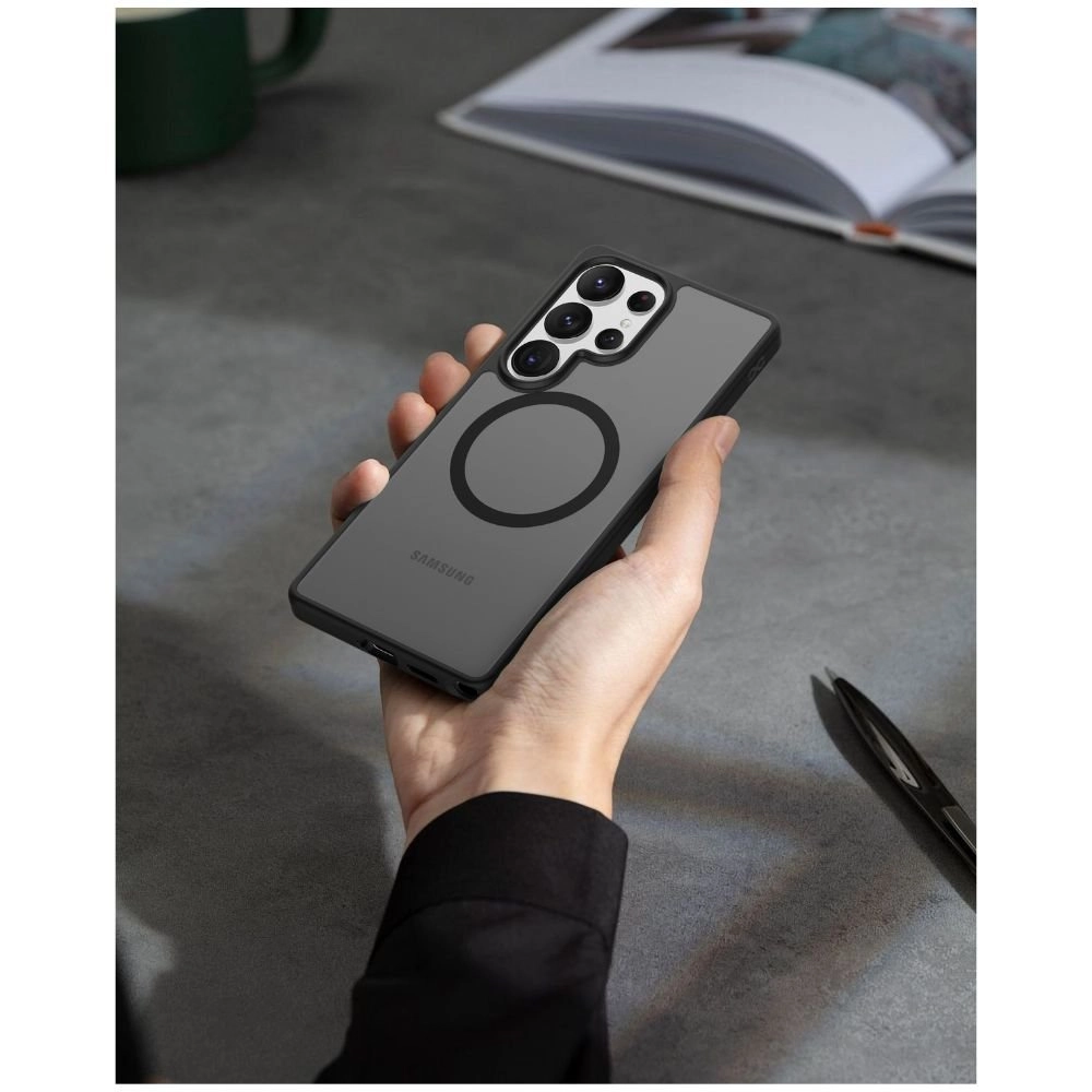 Gleam Hybrid Case with MagSafe for Samsung Galaxy S25 Ultra