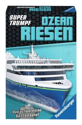 Super Trump Ocean Giants - Card Game 32 cards (German)