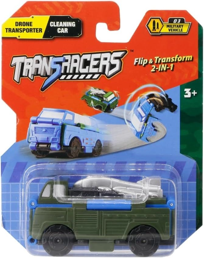 2-In-1 Flip Vehicle - Dolphin Pocket Car