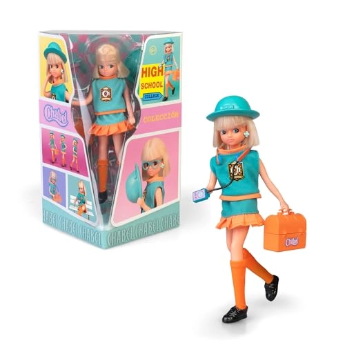 Famosa Chabel High School - 1989 Reissue Blue Uniform School Briefcase Ages 3+