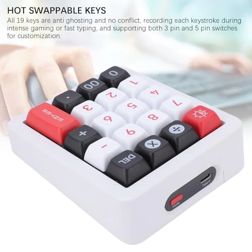 Mechanical Number Pad - Linear Mechanical Red Switch