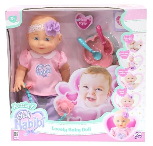 Play and Dream Baby Doll - 14-Inch Drink & Wet Ages 3+